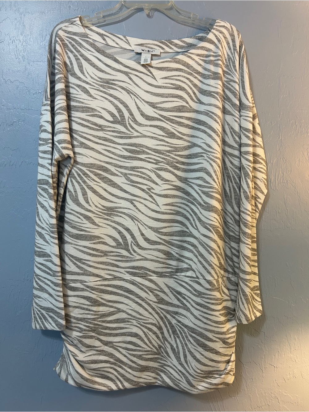 WHBM Zebra Print Dress - Size Large